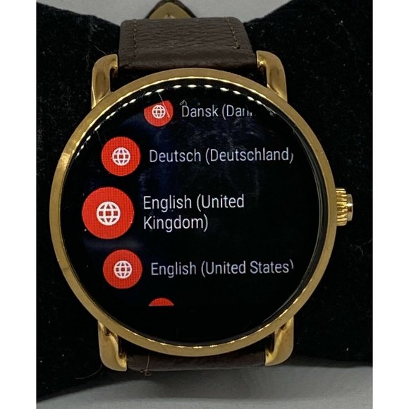 Fossil Gen 3 Authentic Genuine Smart Watch Custom Band FTW2114 LT53
